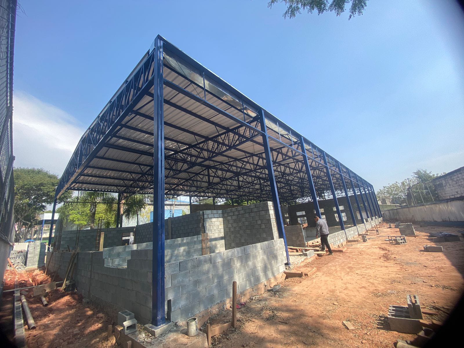 Fortsteel Estruturas - Pilares e Cobertura Metálica