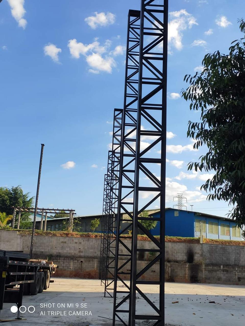 Fortsteel Estruturas - Pilar Metálico Treliçado